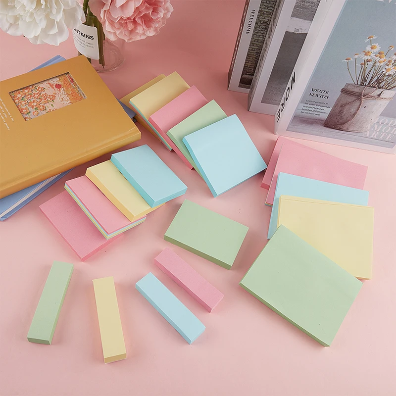 

Cute Kawaii Tabs Sticky Notes Memo Pad Stationery Memo Pads Sheets Notepad Stationary Office Decoration Note Pad