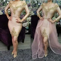 prom cocktail homecoming evening dresses 2022 womans party night celebrity formal dresses plus size short dubai arabic dress