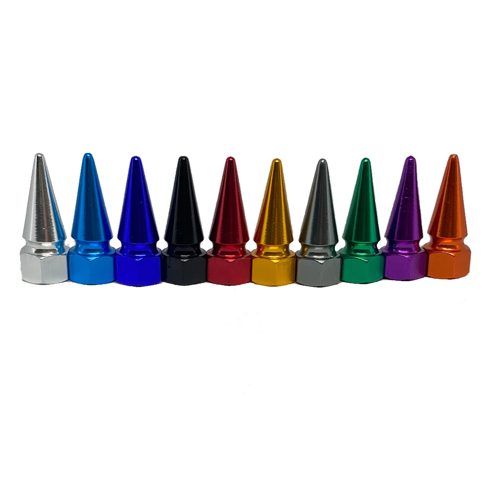 

4PCS Creative Valve Caps Aluminum Alloy Valve Caps Car Universal Valve Caps Car Tire Spare Parts