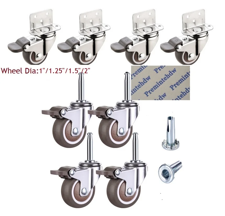 Ролик шариковый универсальный 4 шт./лот 1 дюйм 25 дюйма 5 2 дюйма|brass hose fitting|hose fittingfemale