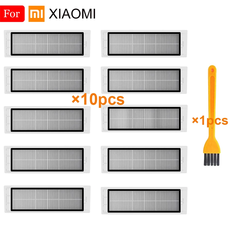 Моющийся HEPA фильтр, запасные части для Xiaomi Mijia Roborock S50 S51 S55, робот-пылесос, Пылезащитный фильтр, аксессуары
