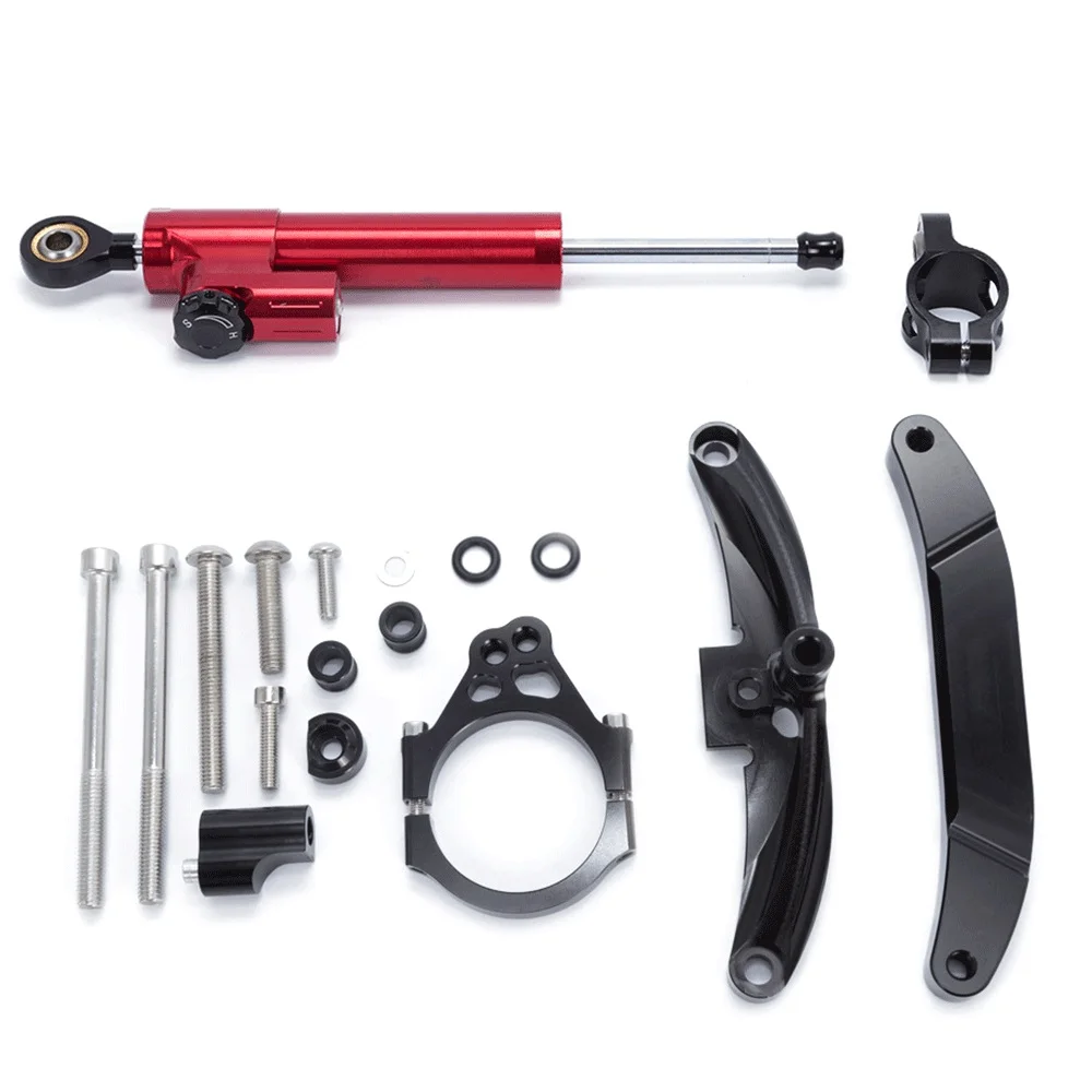 Motorcycle Steering Damper Mount Bracket Support Kit For YAMAHA FZ1 FZ-1 FZ 1 2006 2007 2008 2009 2010 2011 2012 2013 2014 2015 |