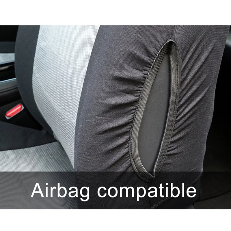 

TIROL Universal Car Seat Cover P3 Mesh Breathable Seat Cover (2 Packs) Is Compatible with Airbags, Suitable for Most Cars