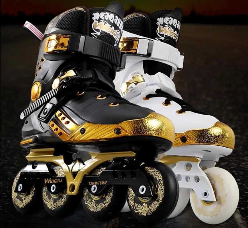 Роликовые коньки из ПВХ для взрослых профессиональная обувь коньков в линию