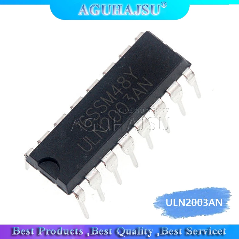 10 шт. ULN2003AN DIP16 ULN2003A DIP 16 ULN2003 ULN2003APG новый и оригинальный IC|ic dip| |