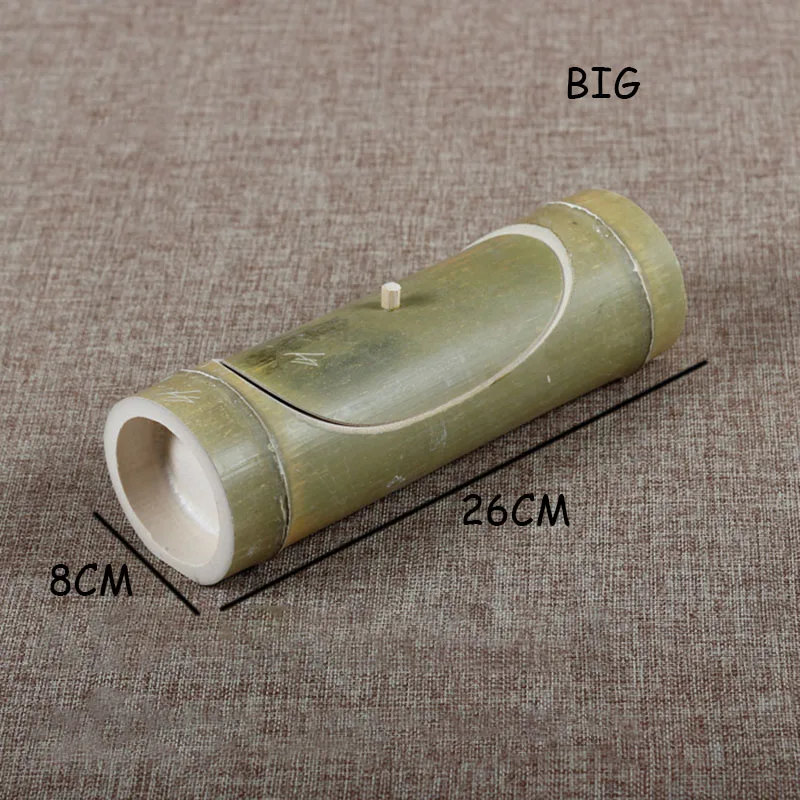 Бамбуковый отпариватель Цилиндр с крышкой чаша для отпаривания ручная работа