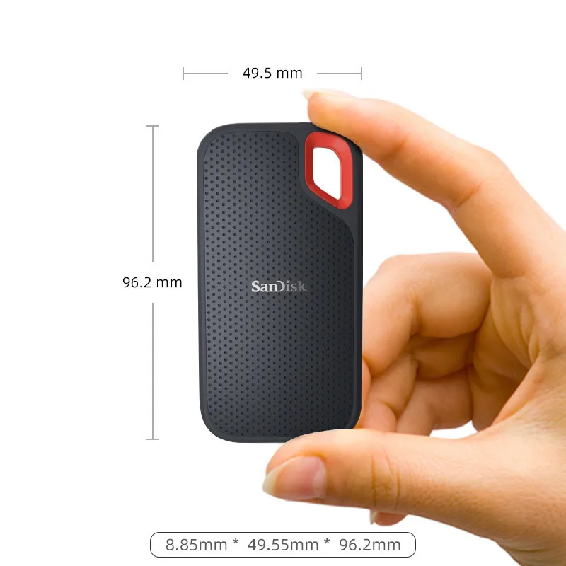 

SanDisk Portable External SSD E60 500GB 1TB 2TB 520MB/s E60 External hd externo 480GB USB 3.1 Type-C disco duro externo