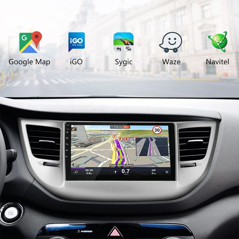 Jansite R9 9 &quotАвтомагнитола для hyundai Tucson 3 2015-2018 Авторадио Android 36EQ сенсорный экран