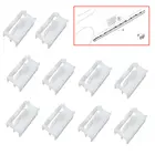 Боковой порог PA6 10x юбка на зажимах + 10x коромысло клипсы для BMW E36 E46 E90 авто аксессуары