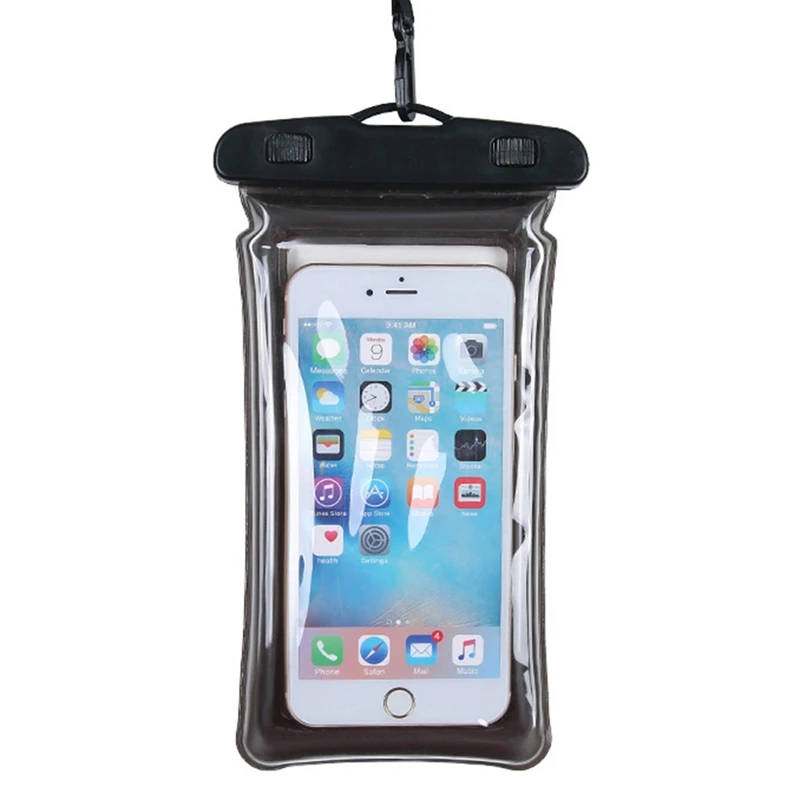 

Waterproof Phone Pouch Swimming Beach Dry Bag Phone Case Cover Touch Screen Camping Skiing Holder For Cell Phone 3.5-6 Inch