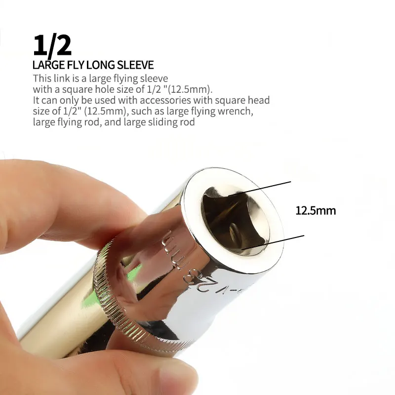 1 шт. Шестигранная головка 1/2 дюйма длина 78 мм|Розетки| |