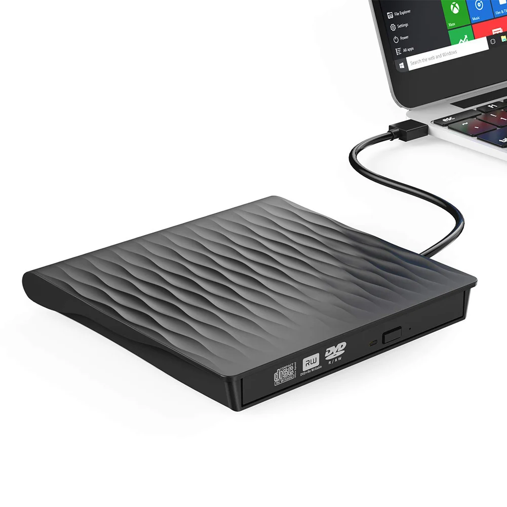 Ударопрочный внешний DVD привод Оптический привод USB3.0 сильная стабильность горелка Писатель ридер рекордер для ноутбук с системой Windows PC