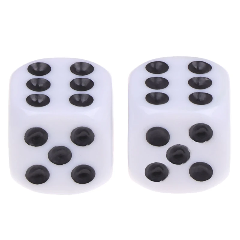 

2PCS Russian Dice Deluxe Forcing Dice Illusion Mental Magic Tricks Fun Magic Street Close Up Stage Accessories