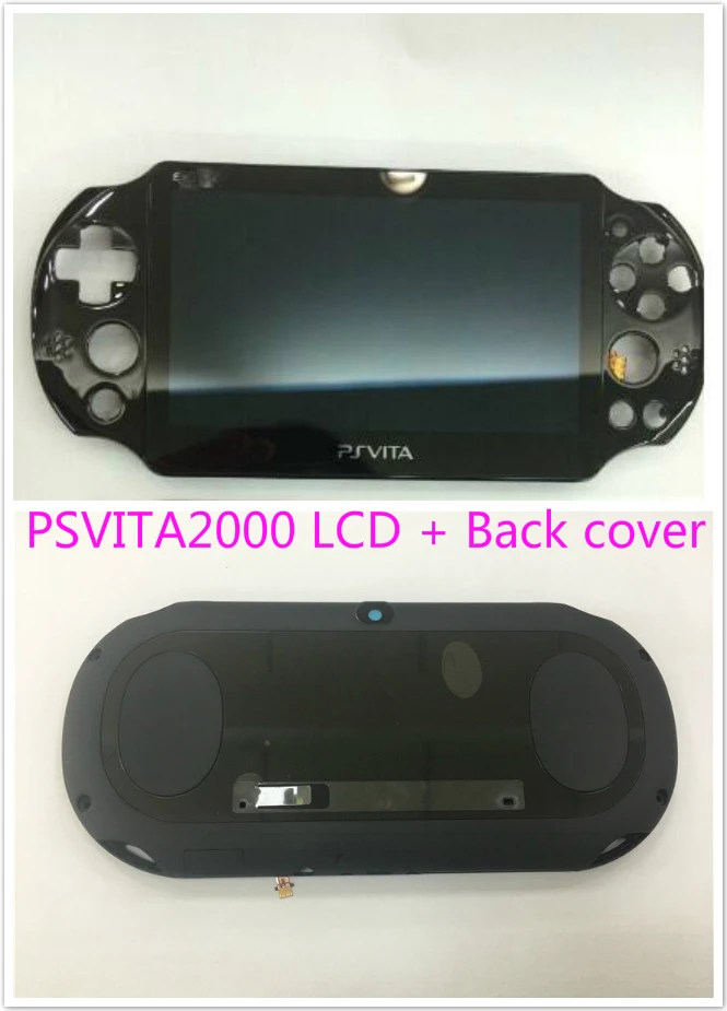 Оригинальный ЖК дисплей с рамкой и задней крышкой корпуса для ps vita psvita psv 2000