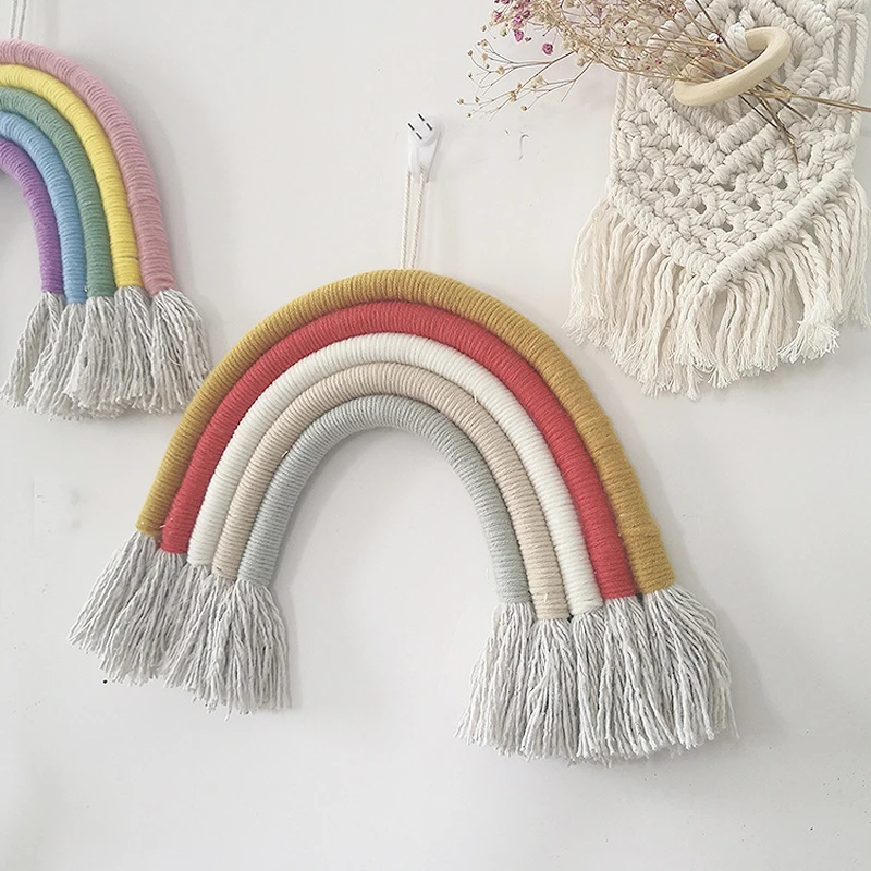 Подвесные радужные украшения ручной работы корейские скандинавские домашние