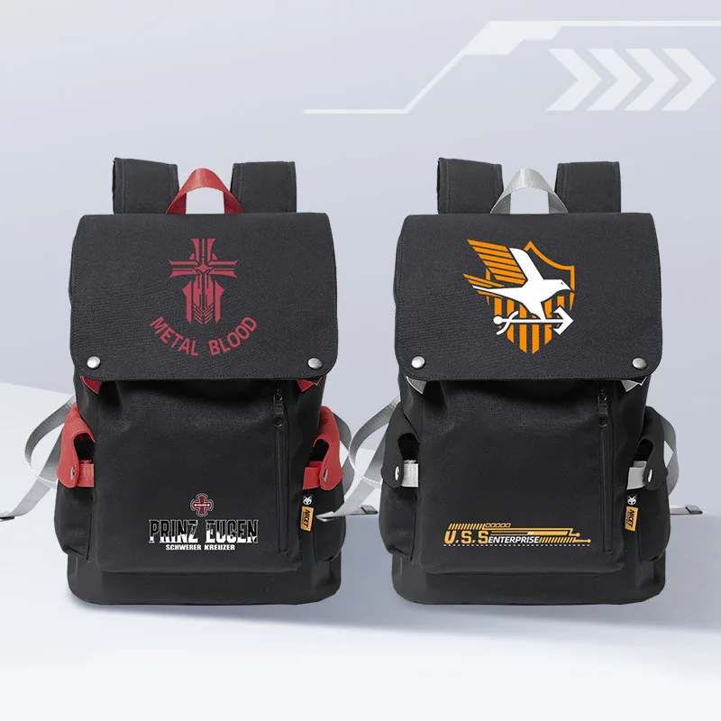 Школьный рюкзак для игр Azur Lane Prinz Eugen повседневный сумка через плечо Harajuku модный