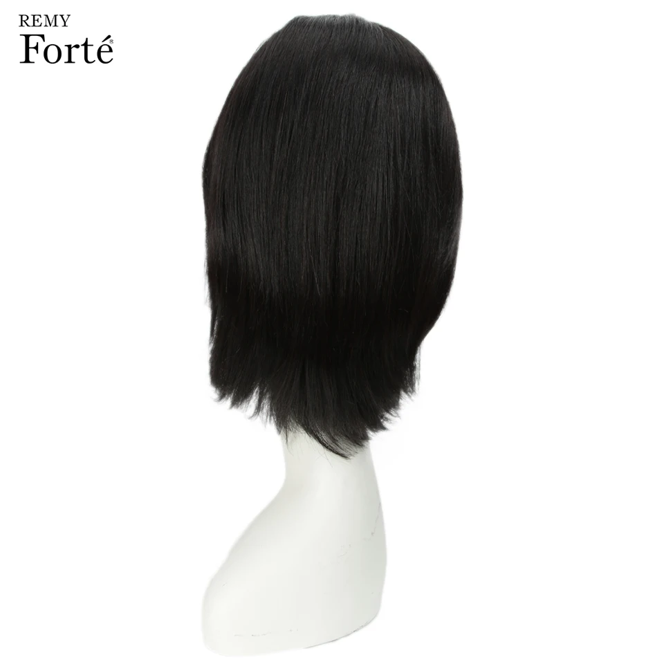 Remy Forte парики из натуральных волос на кружеве короткие светлые прямые настоящие