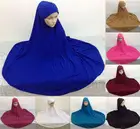 Мусульманская большая верхняя одежда абайя джилбаба, мусульманская одежда, женская шапочка для молитвы, платье, длинный шарф, большой хиджаб Рамадана, головной платок с полным покрытием