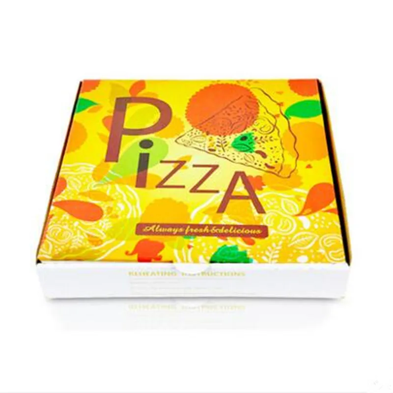 * Для любителей пиццы 12-дюймовая коробка для коробки посылка пекарни из