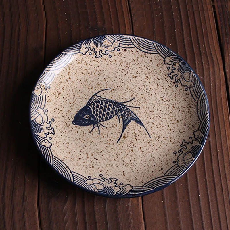 Набор керамических тарелок и чашек 4 шт./компл. | Дом сад