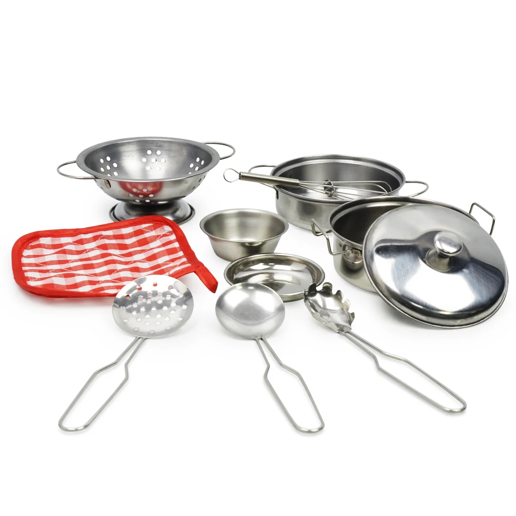 

Little Chef Kitchenware Utensils Toys Playset Kids Gifts Playing Accessories