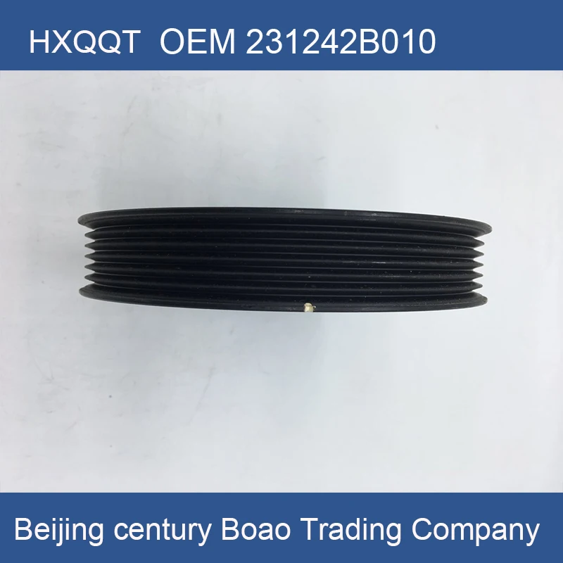 Шкив коленчатого вала 2010 2014 для Accent Veloster kia Rio Soul OEM 23124 2B010|pulley|pulley crankshaftpulley 1 |