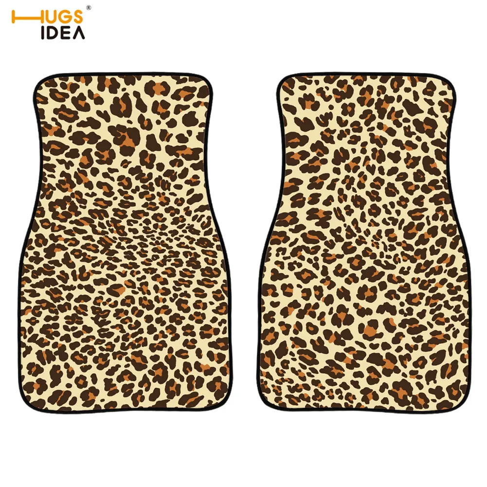 Комплект из 2 предметов с леопардовым принтом универсальные автомобильные