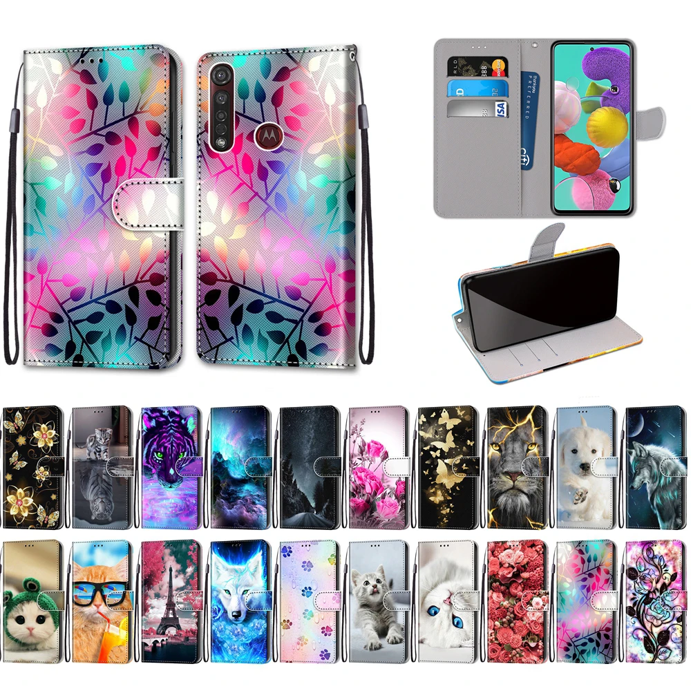 P Smart Z чехол для Huawei Y5 Y6 Y7 Y9 Prime 2019 Y7P Y6S 3D мультяшный кожаный флип etui 2018 Hoesje|Бамперы| |
