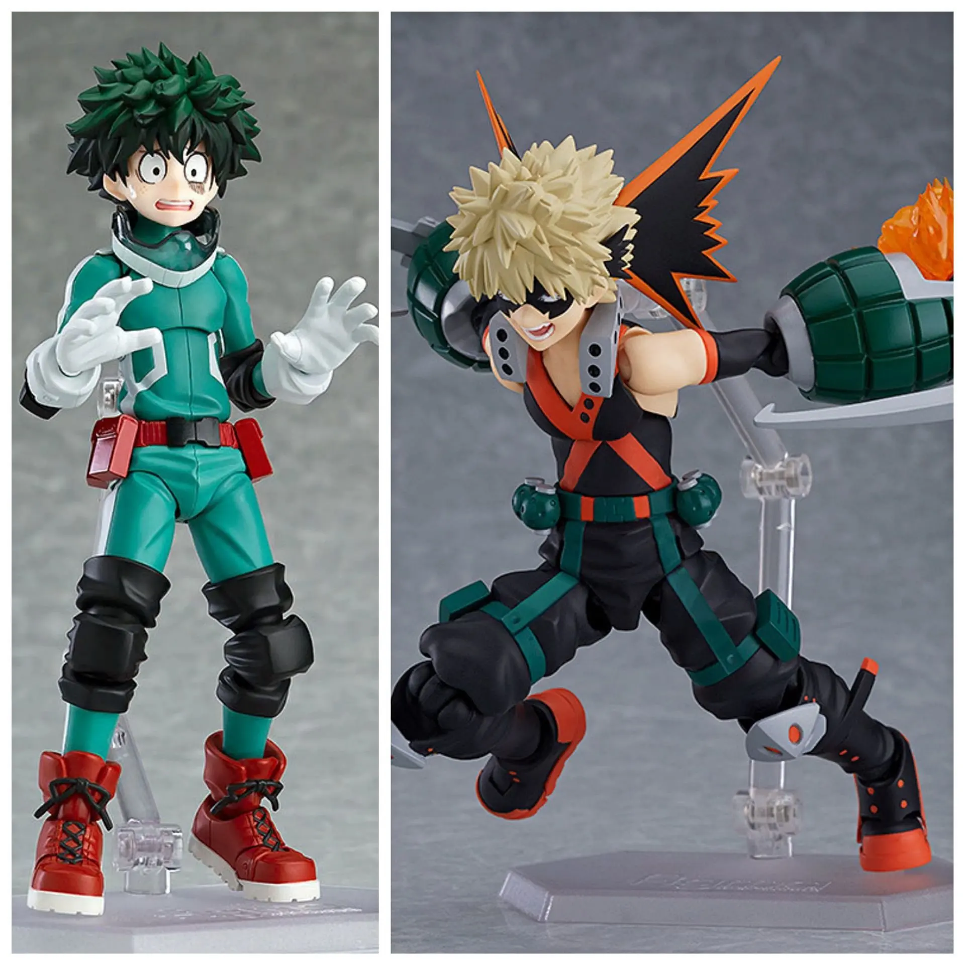 Моя геройская Академия Figma 443 Katsuki Bakugo 323 Midoriya Izuku экшн-фигурка Коллекционная
