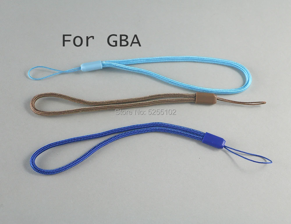 10 шт./лот цветные Доступные плетеные ремешки на запястье для Gameboy GB GBA SP GBC GBM GBP