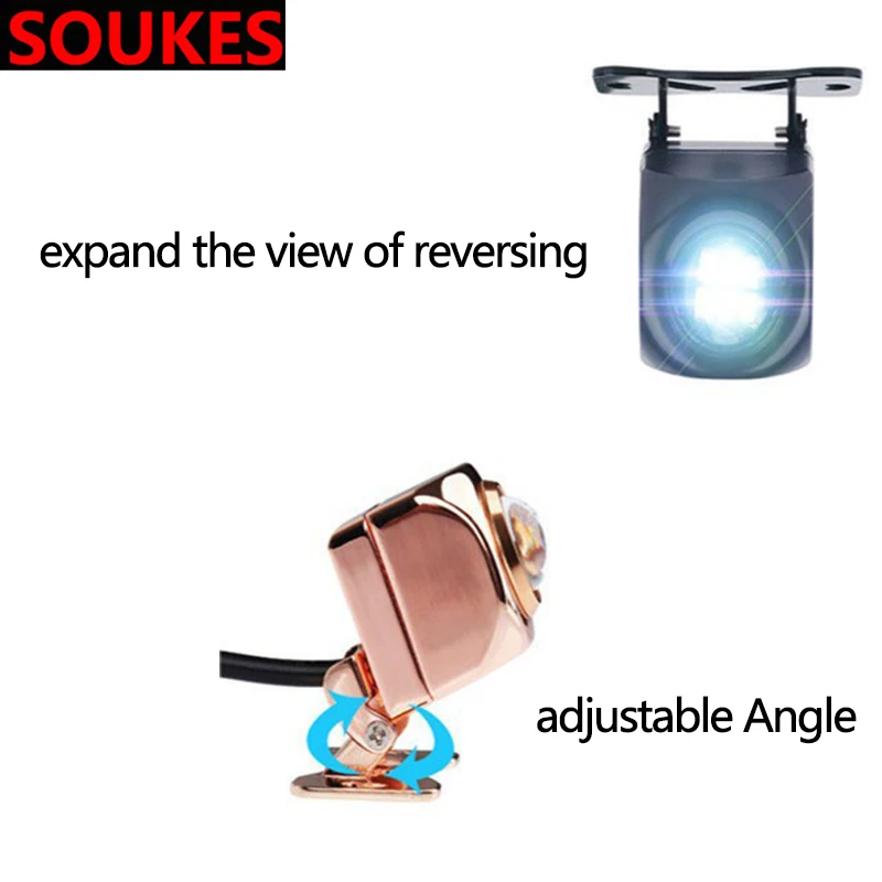 Металлический Автомобильный светодиодный обратный Предупреждение светильник