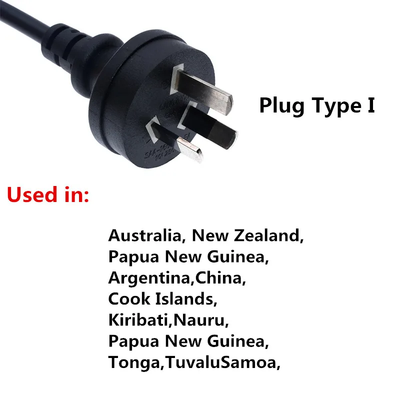 1 5 метров AU 3-контактный удлинитель переменного тока электрический кабель C13 240