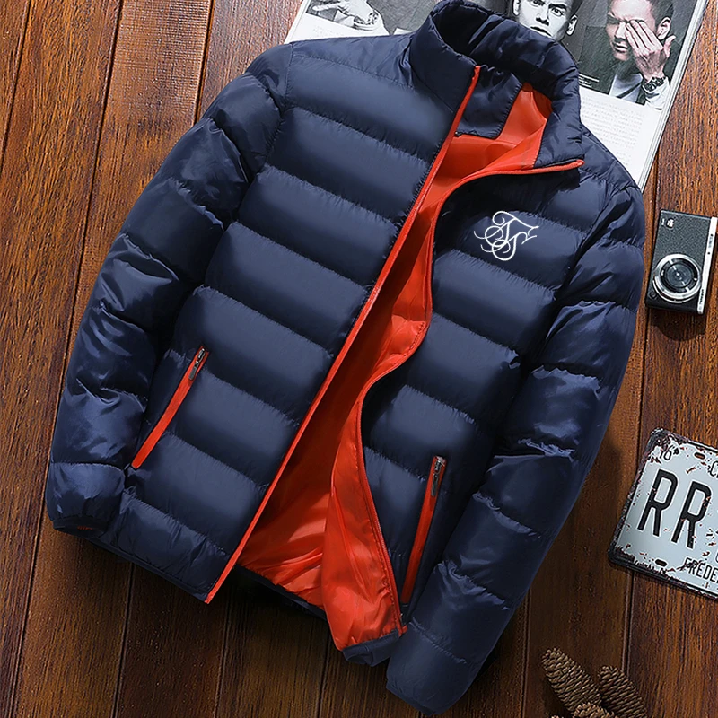 

Men's New Winter waterproof And Windproof Warm Coat, Large Size Fashion Harajuku Men's Zipper Hoodie Jacket, Outdoor Casual Coat