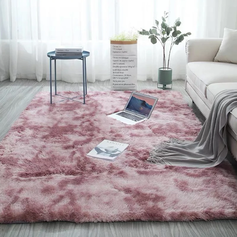 Плюшевый ковер Tie Dyeing с принтом прямоугольный домашний декор для гостиной мягкий