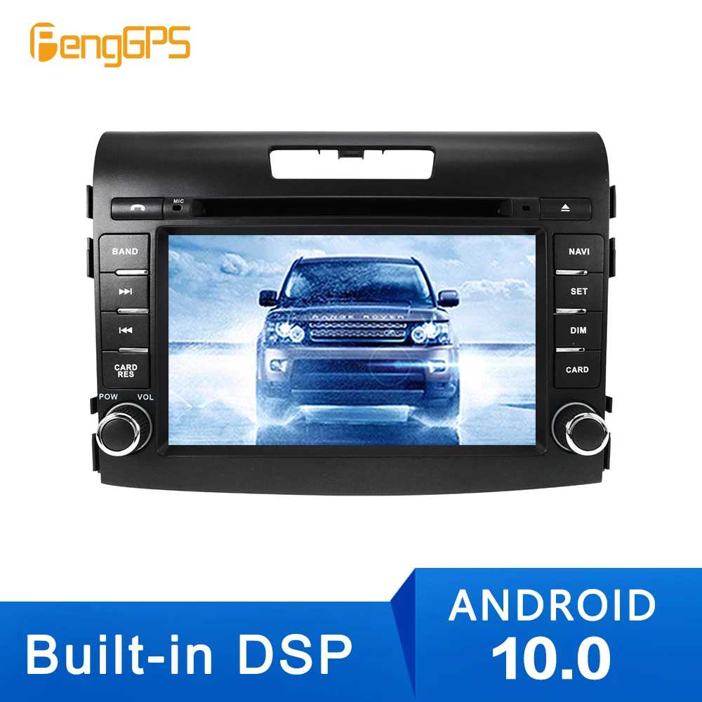 Автомобильный DVD-плеер с радио GPS Android 10 0 для Honda CRV 2012 2013 2014 2015 2016 навигация