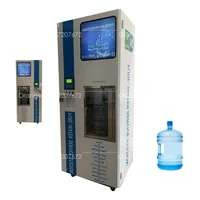 220V/ 50Hz Tank Capacity Water Vending Machine  Kiosk Outdoor Water Filter Bottle Filling Machine