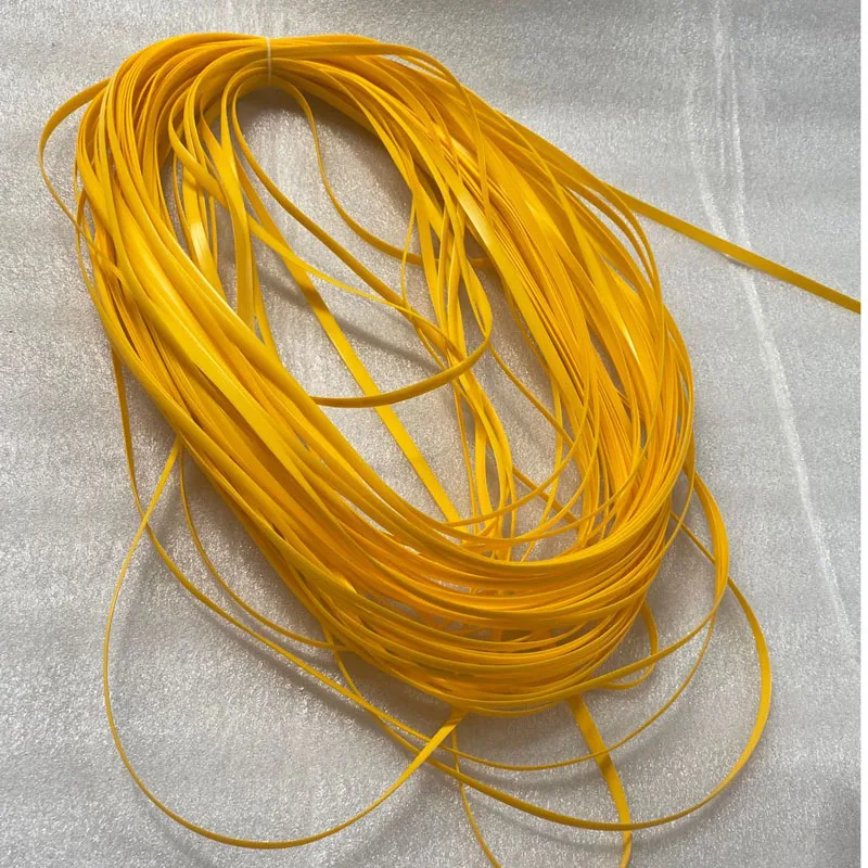 Плоский синтетический ротанговый ткацкий материал 10 метров пластиковый для