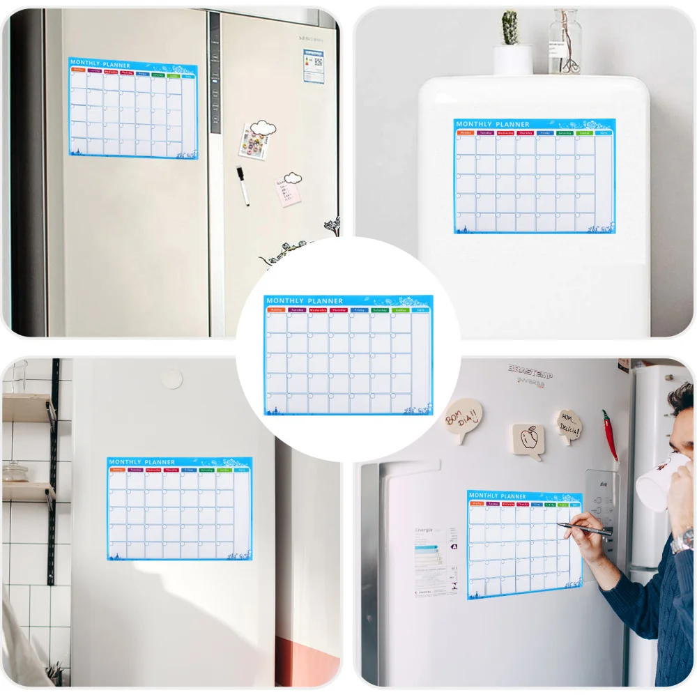 

1Pc Magnetic Monthly Planner Schedule Sticker To-do-list Schedule Board