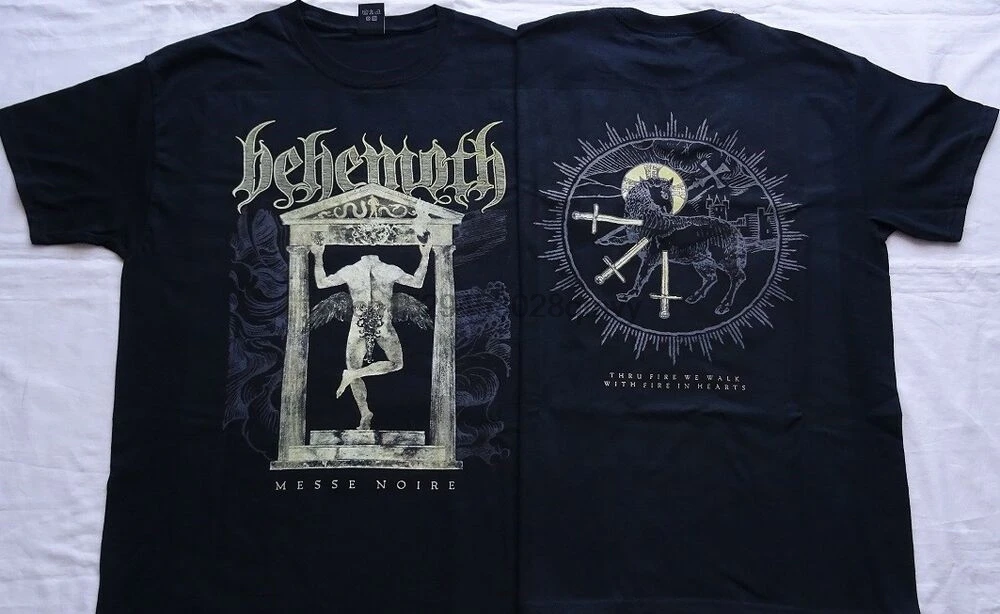 Новинка Официальная футболка Behemoth Pure унисекс Размеры S - XXXXL | Мужская одежда