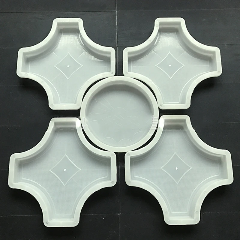 Новые пластиковые формы сделай сам для тротуарной плитки бетонная дорожка сада