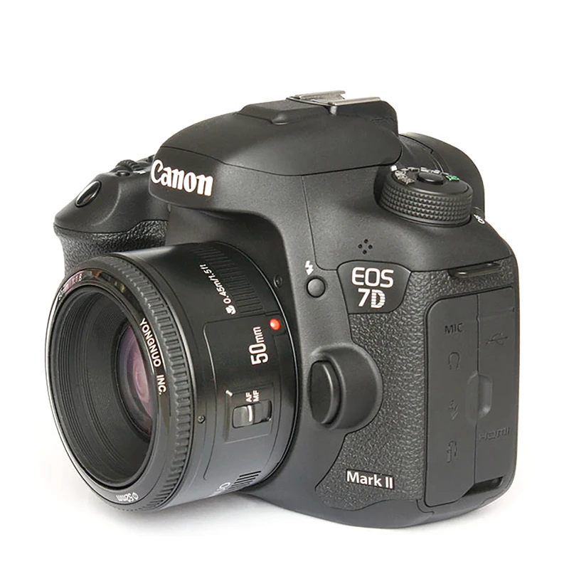 Стандартный объектив YONGNUO YN50mm F1.8 с креплением EF автофокусом для Canon EOS 350D 450D 600D 650D
