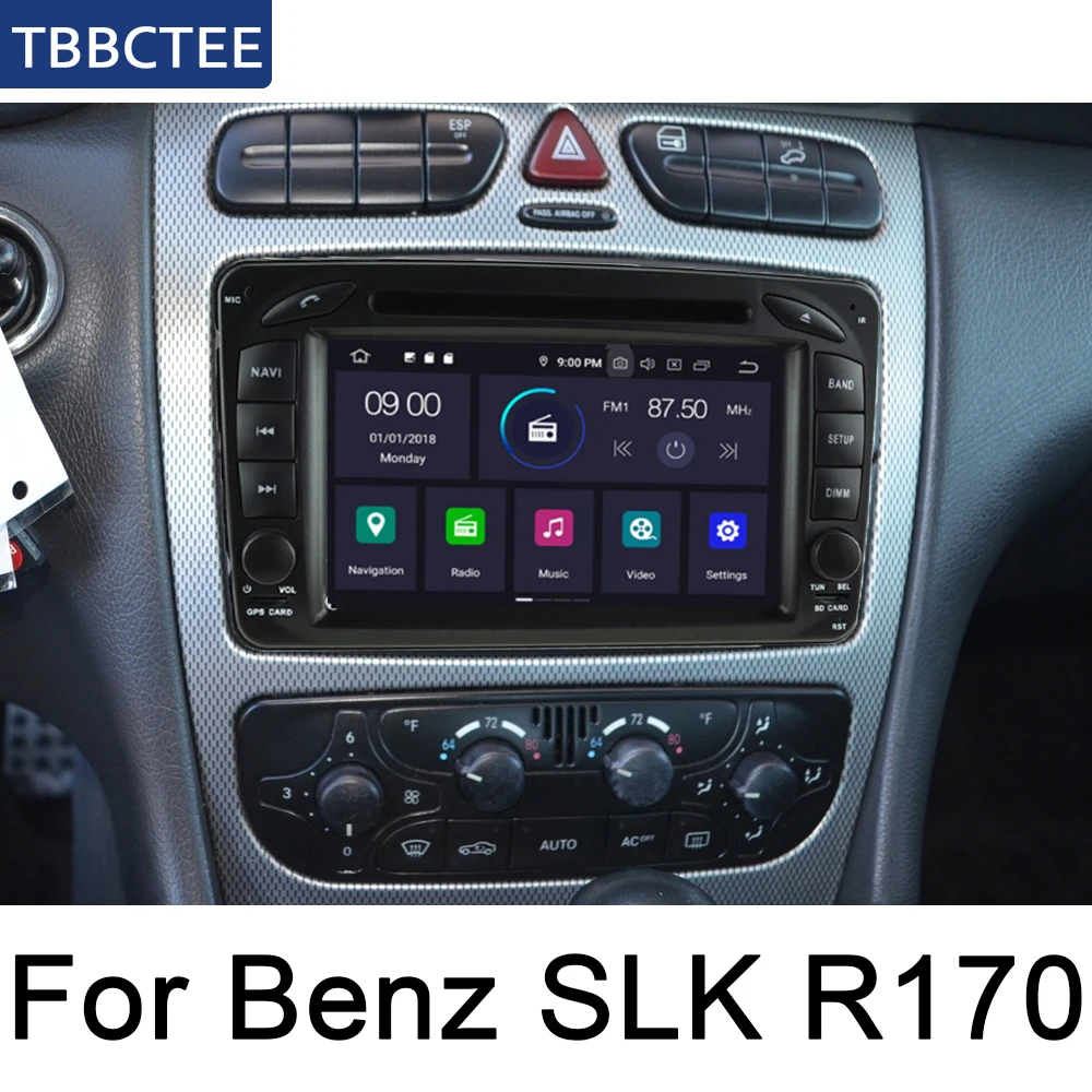 Для Mercedes Benz SLK Class R170 1996~ 2004 Android радио, Bluetooth, GPS навигация wifi стерео видео Автомобильный мультимедийный плеер карта