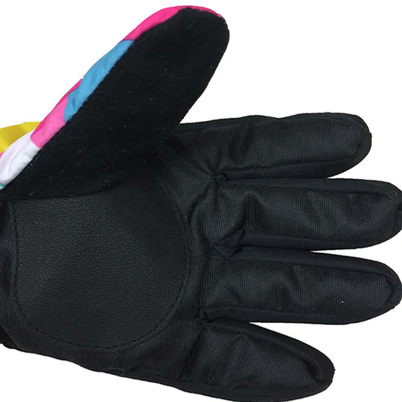 Детские Зимние перчатки для девочек и мальчиков утолщенные водонепроницаемые