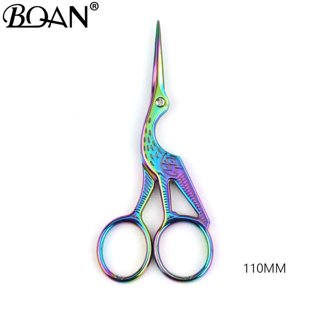 Colorful bird BQAN 1 шт. ножницы для ногтей из нержавеющей стали для пальцев ног кусачки для кутикулы птицы маникюрный резак для снятия макияжа инструмент для дизайна ногтей - Цвет: Colorful bird