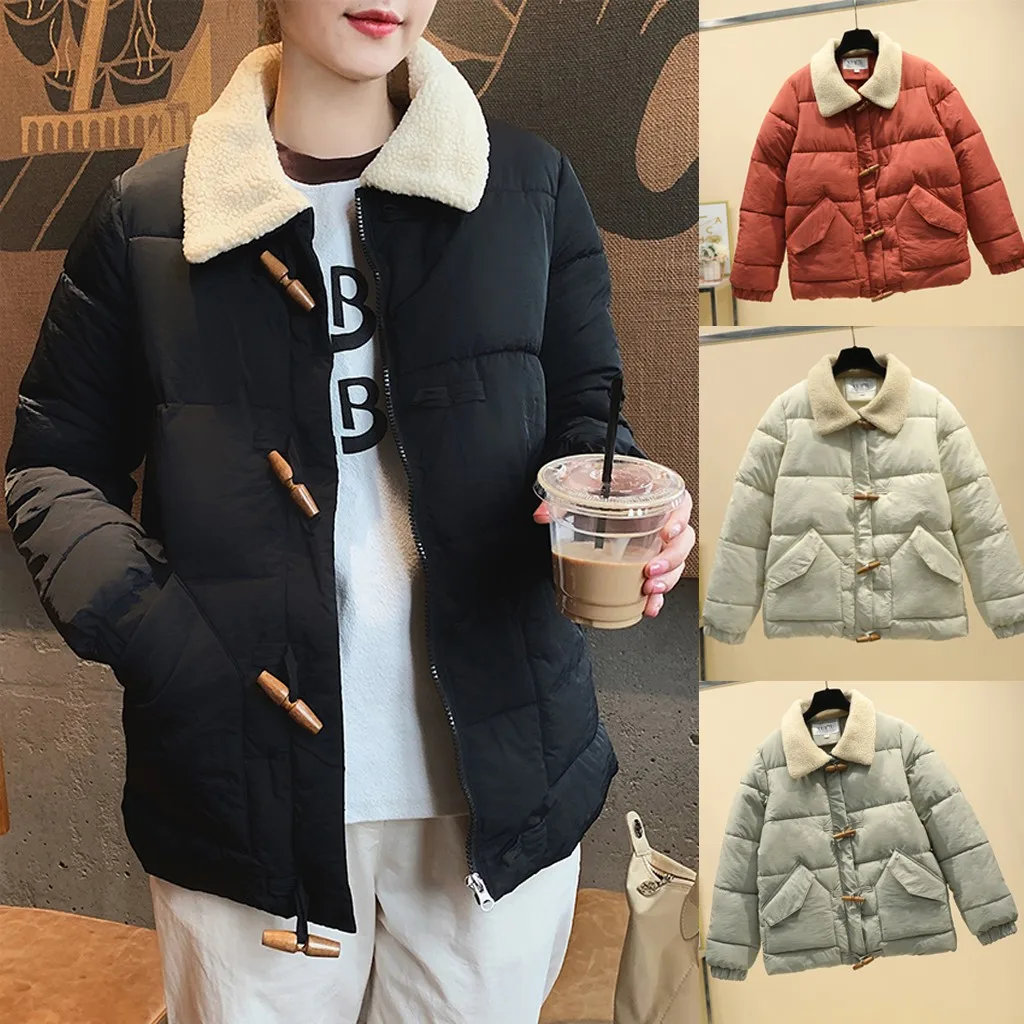 Зима 2019 Parkas Базовые Куртки женские зимние плюс бархатные пальто с капюшоном из