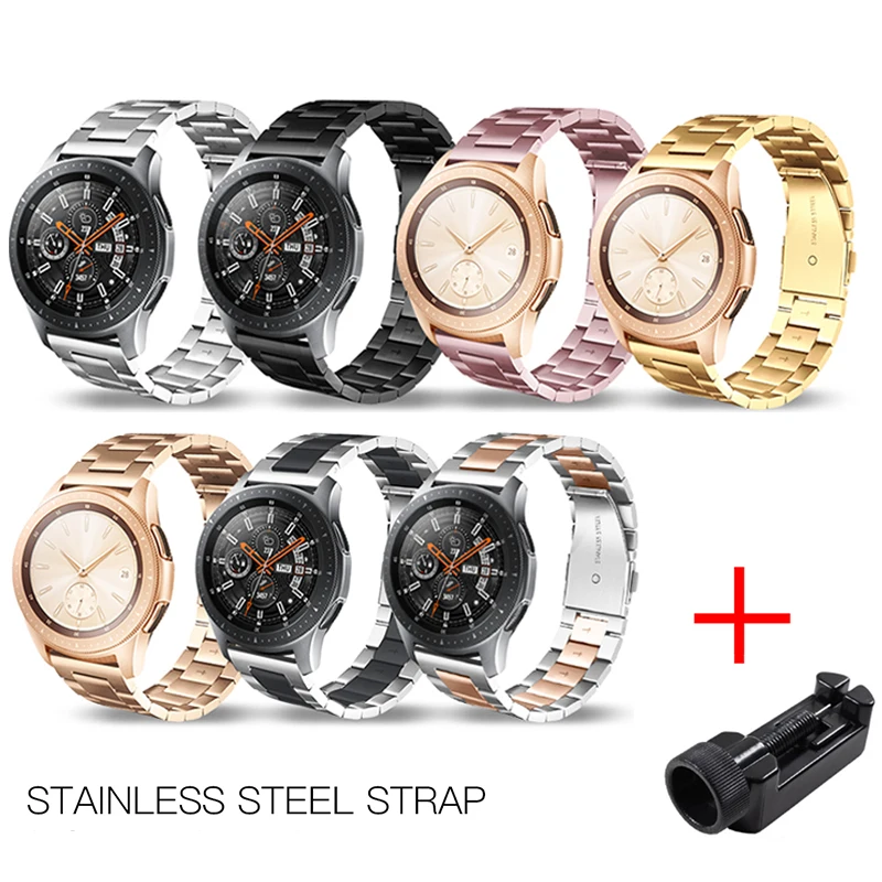 Ремешок huami amazfit gtr bip для Samsung Gear S3 s2 Спортивный Классический ремешок часов huawei gt 2