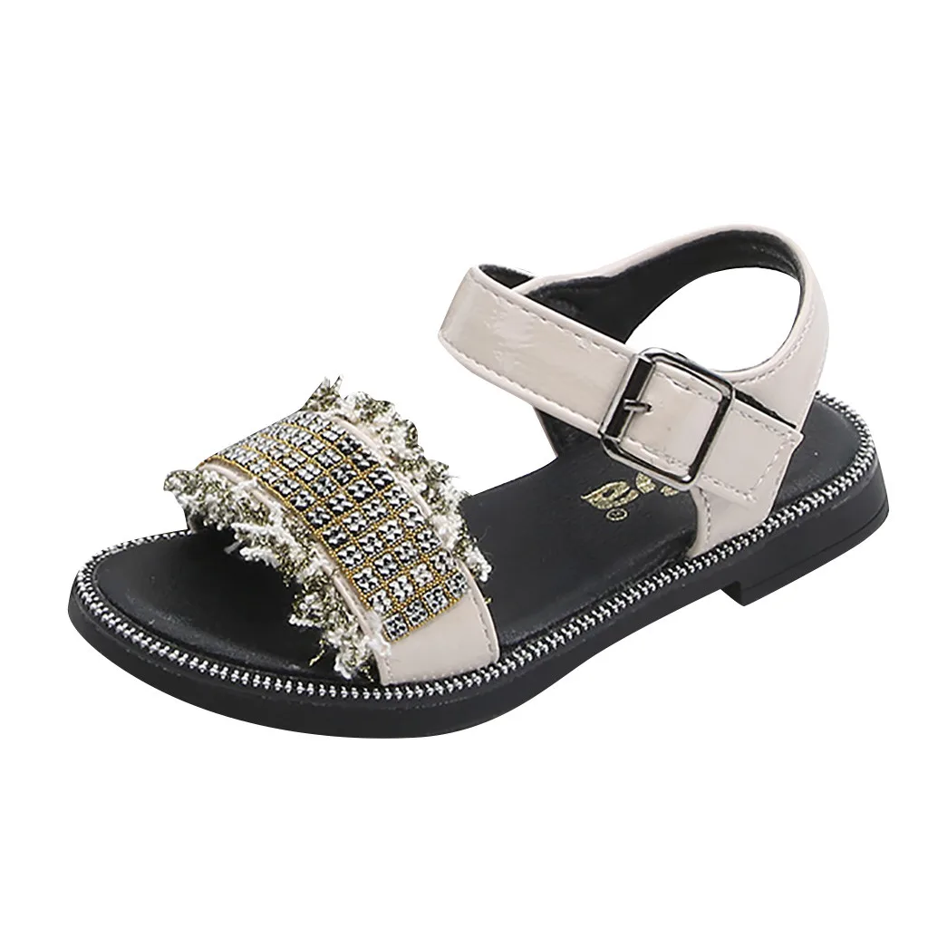 2019 летние новые детские пляжные шлепанцы для девочек кроссовки детей Детские