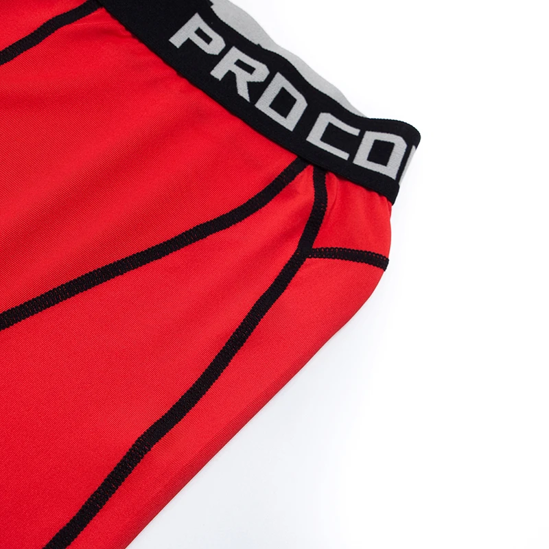 Компрессионные штаны для бега Мужская тренировка фитнес спортивная одежда мышц