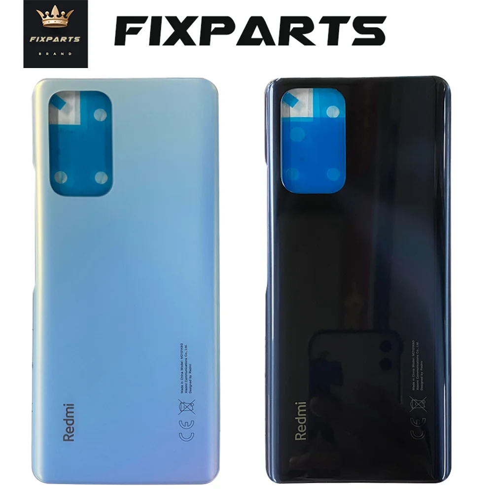 

100% New For Redmi Note 10 Pro Battery Glass Back Cover Replace Back Case For Xiaomi Redmi Note10 Pro Rear Housing Glass Case