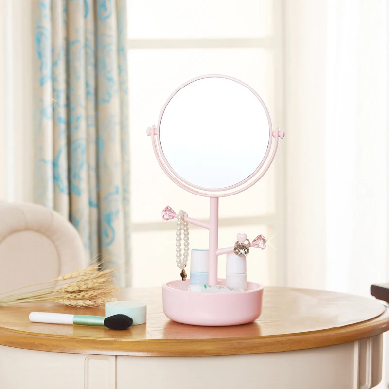 Многофункциональное настольное зеркало для макияжа можно повесить Ювелирное